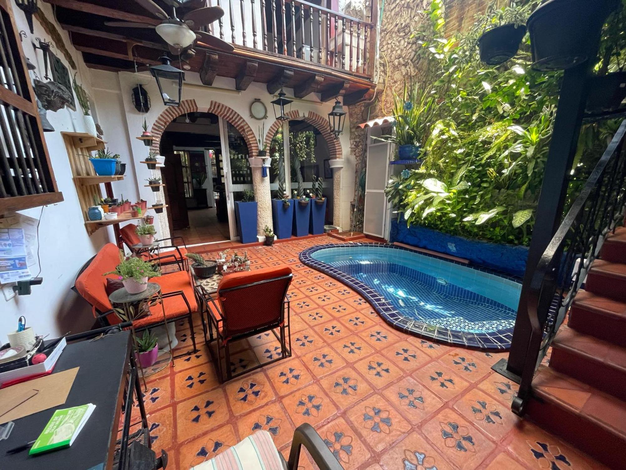 Casa Colonial Serrezuela Cartagena (Kolumbien) Exterior foto